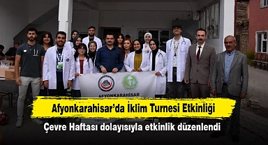 Afyonkarahisar’da İklim Turnesi Etkinliği: Çevre Haftası dolayısıyla etkinlik düzenlendi