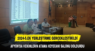 Afyonkarahisar Sağlık Müdürlüğü, Hekim Eksikliğini Gideriyor