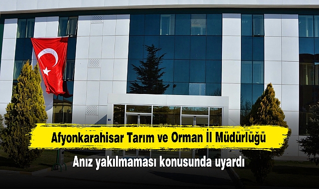 Afyonkarahisar Tarım ve Orman İl Müdürlüğü, Anız yakılmaması konusunda uyardı
