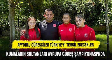 Afyonlu Güreşçiler Türkiye’yi Temsil Edecekler