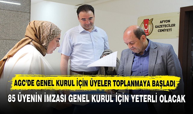 AGC’DE GENEL KURUL İÇİN ÜYELER TOPLANMAYA BAŞLADI