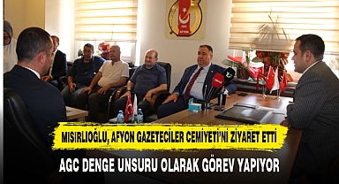 AGC DENGE UNSURU OLARAK GÖREV YAPIYOR