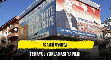 AK Parti Afyon'da Temayül Yoklaması Yapıldı