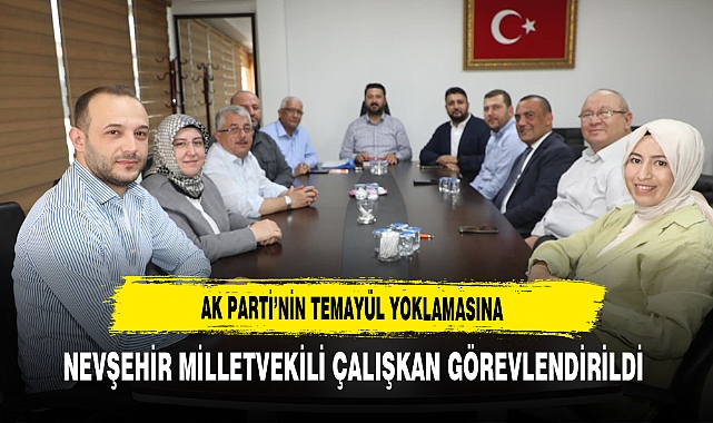AK Parti Afyondaki Temayül Yoklamasına Nevşehir Milletvekili Çalışkan Görevlendirildi