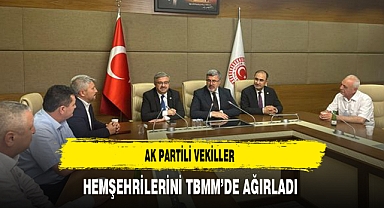 AK Partili Vekiller Hemşehrilerini TBMM'de Ağırladı