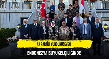 AK Partili Yurdunuseven Endonezya Büyükelçiliğinde