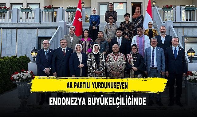 AK Partili Yurdunuseven Endonezya Büyükelçiliğinde