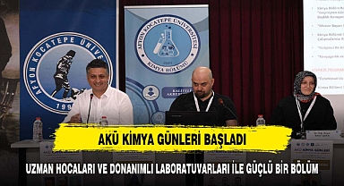 “AKÜ Kimya Günleri” Etkinliğinin Üçüncüsü Başladı