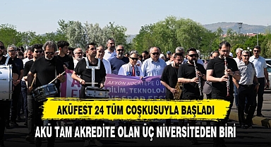 AKÜFEST'24 Tüm Coşkusuyla Başladı