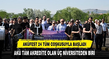 AKÜFEST'24 Tüm Coşkusuyla Başladı