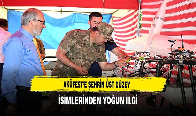 AKÜFEST'e Şehrin Üst Düzey İsimlerinden Yoğun İlgi