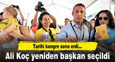 Ali Koç yeniden başkan seçildi