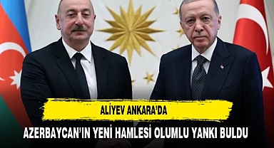 ALİYEV BAŞKENTTE ERDOĞAN İLE BULUŞTU
