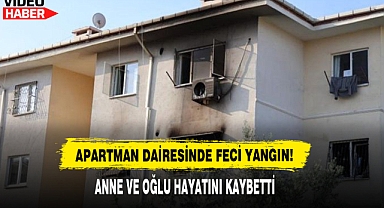 Apartman Dairesinde Feci Yangın!