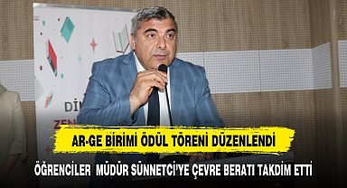 Ar-Ge Birimi Yarışmalarının Ödül Töreni Düzenlendi