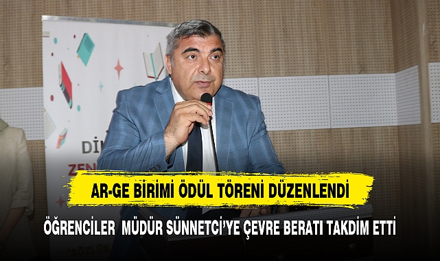 Ar-Ge Birimi Yarışmalarının Ödül Töreni Düzenlendi