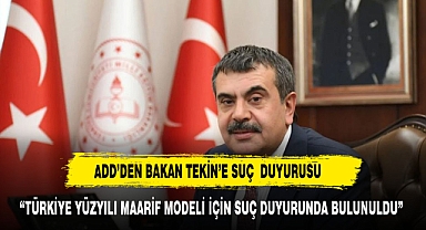 Atatürkçü Düşünce Derneği, 340 şubesi ile Yusuf Tekin hakkında suç duyurusunda bulundu