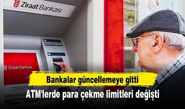 ATM'lerde para çekme limitleri değişti