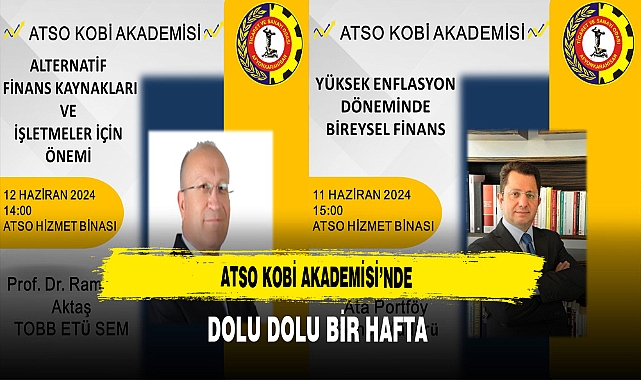 ATSO Kobi Akademisinde Dolu Dolu Hafta