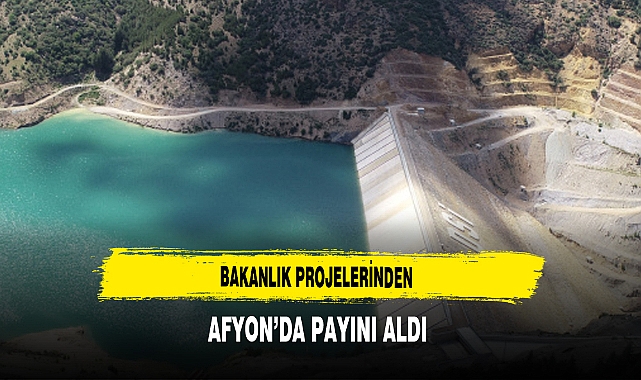 Bakanlık Projelerinden Afyon'da Payını Aldı