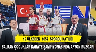 BALKANLARDA AFYON RÜZGARI ESTİRDİLER