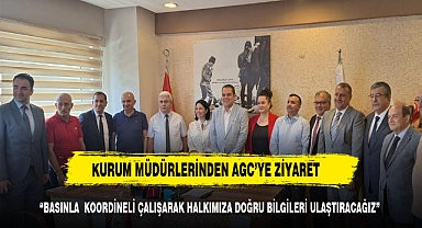 "BASINLA  KOORDİNELİ ÇALIŞARAK HALKIMIZA DOĞRU BİLGİLERİ ULAŞTIRACAĞIZ"