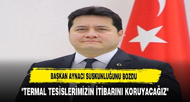 Başkan Aynacı Suskunluğunu Bozdu