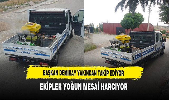 Başkan Demiray Yakından Takip Ediyor Ekipler Yoğun Mesai Harcıyor