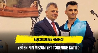 Başkan Koyuncu Yeğenin Mezuniyet Törenine Katıldı