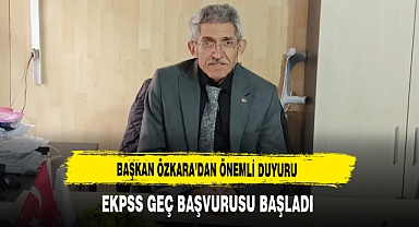 Başkan Özkara'dan Önemli Duyuru