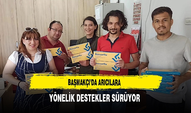 Başmakçı da Arıcılara Yönelik Destekler Sürüyor