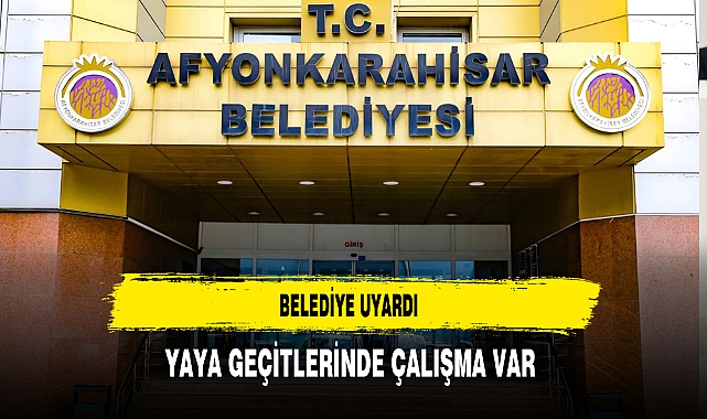 Belediye Uyardı Yaya Geçitlerinde Çalışma Var Sürücüler Dikkat