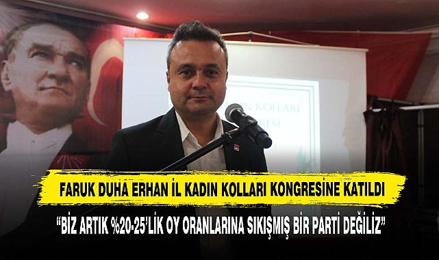  “Biz Artık %20-25’lik Oy Oranlarına Sıkışmış Bir Parti Değiliz”