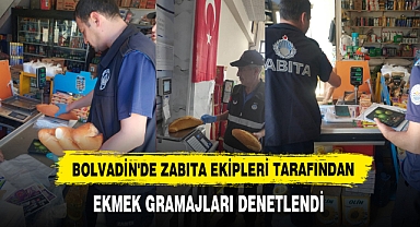 Bolvadin'de Zabıta Ekipleri Tarafından Ekmek Gramajları Denetlendi