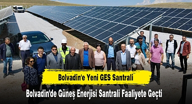 Bolvadin'e Yeni GES Santrali