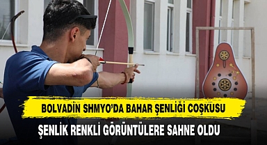 Bolvadin SHMYO’da Bahar Şenliği Coşkusu
