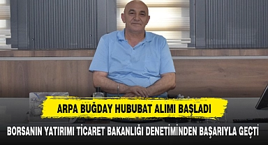 BORSANIN YATIRIMI TİCARET BAKANLIĞI DENETİMİNDEN BAŞARIYLA GEÇTİ