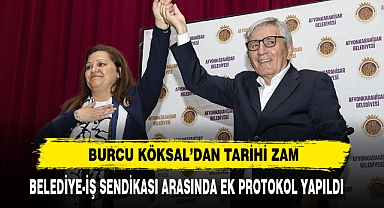 Burcu Köksal’dan Tarihi Zam