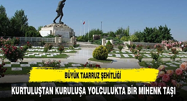 Büyük Taarruz Şehitliği Kurtuluştan Kuruluşa Yolculukta Bir Mihenk Taşı