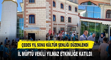 "ÇEDES Yıl Sonu Kültür Şenliği" Coşkuyla Kutlandı
