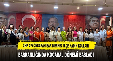 CHP Afyonkarahisar Merkez İlçe Kadın Kolları Başkanlığında Kocabal Dönemi Başladı