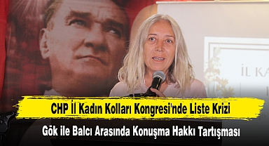CHP İl Kadın Kolları Kongresi'nde Kısa Süreli Gerginlik