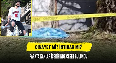 Cinayet Mi? İntihar Mı? Parkta Kanlar İçerisinde Ceset Bulundu