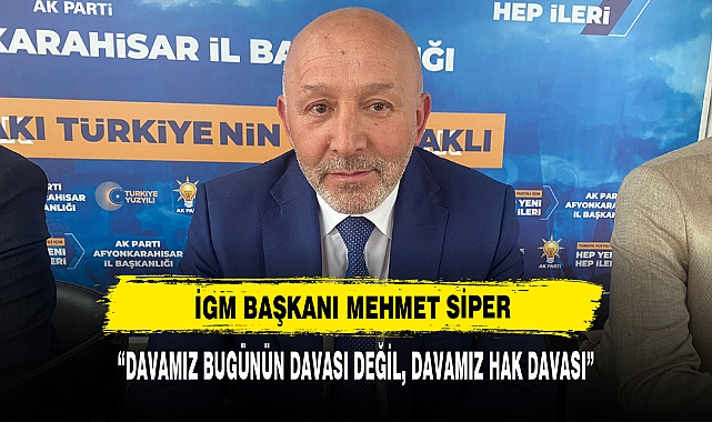 “Davamız Bugünün Davası Değil, Davamız Hak Davası”
