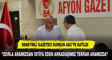 DENEYİMLİ GAZETECİ KURŞUN AGC’YE KATILDI