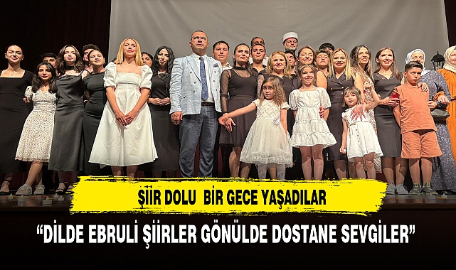 DİLDE EBRULİ ŞİİRLER GÖNÜLDE DOSTANE SEVGİLER'E YOĞUN İLGİ