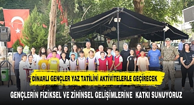 DİNAR'DA YAZ OKULLARINA YOĞUN İLGİ