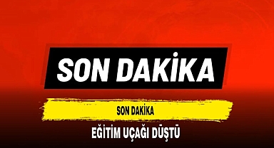 Eğitim Uçağı Düştü Bakanlık Açıklama Yaptı