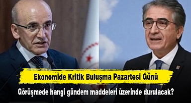 Ekonomide Kritik Buluşma Pazartesi Günü
