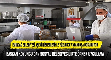 Emirdağ Belediyesi Aşevi Hizmetleriyle Yüzlerce Vatandaşa Dokunuyor